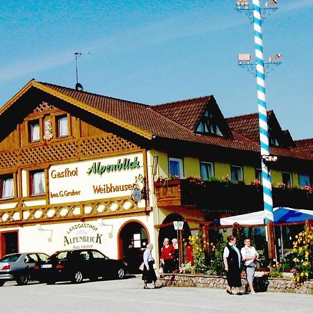 Hotel Alpenblick Weibhausen Exterior foto
